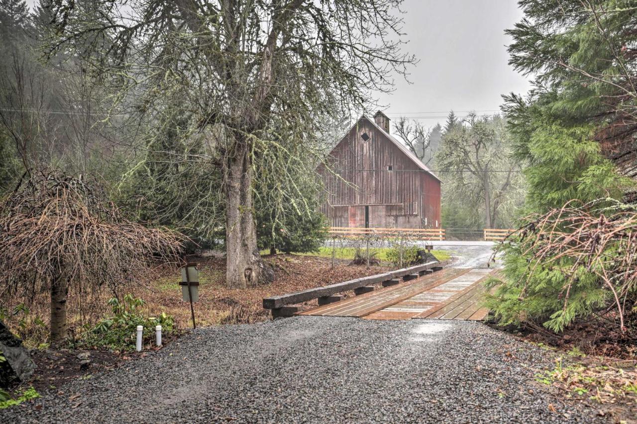 Chic Farmhouse With Creek In Heart Of Wine Country! McMinnville Extérieur photo